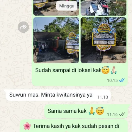 Pengiriman Papan Bunga Duka Cicendo