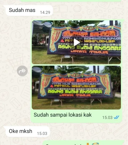 Pengiriman Papan Bunga Cicendo