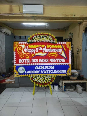 Papan Bunga di Cicendo